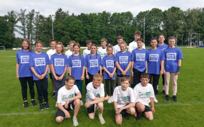 Erfolgreiche Leichtathleten beim Regionalfinale „Jugend trainiert für Olympia“
