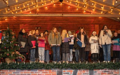 Weihnachtskonzert auf dem Auerbacher Weihnachtsmarkt
